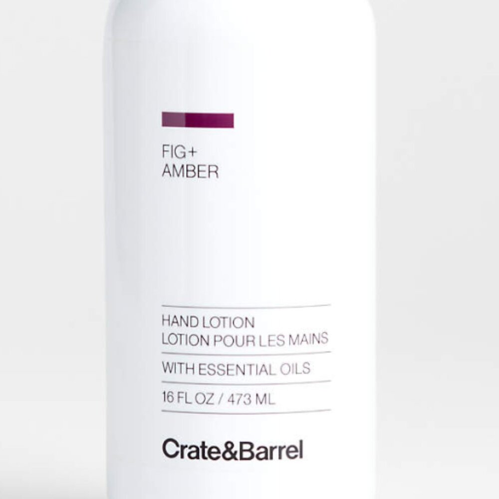 Crate & Barrel Fig + Amber Hand Lotion